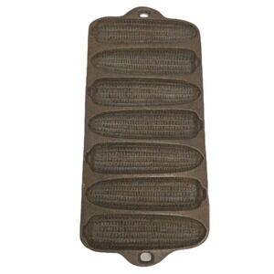 Vintage Wagner Ware Corn Cob Stick Cornbread Cast Iron‎ Pan "K" Fall Chilli Soup